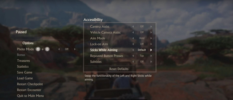 Illustration for article titled How A Player With Disabilities Convinced Naughty Dog To Add More Accessibility Options To Uncharted 4